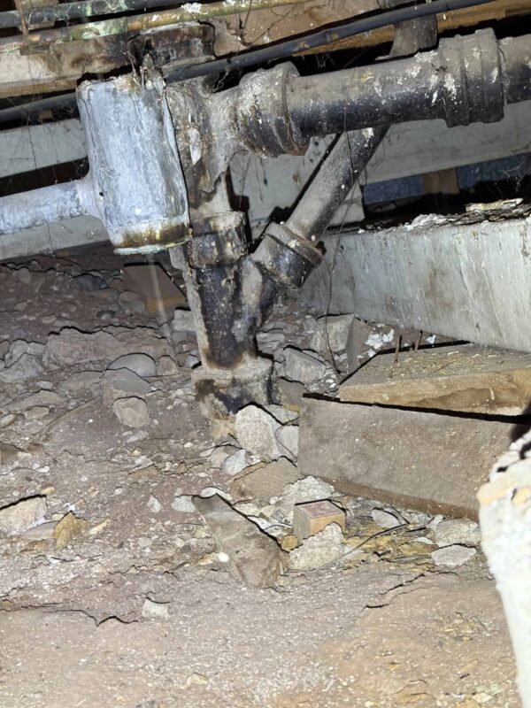 Dolores home inspector sewer pipe